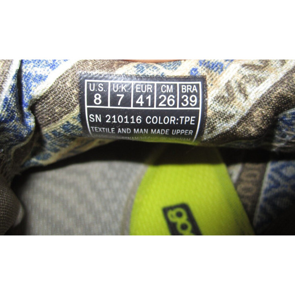 Skechers Shoes Mens 8 Melson Planon Sneakers Taupe Casual Lace Up - Picture 6 of 6